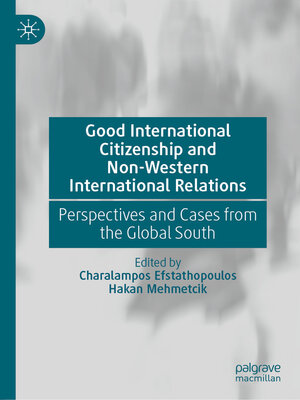 cover image of Good International Citizenship and Non-Western International Relations